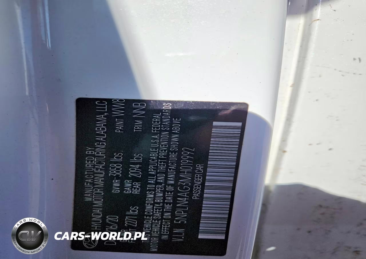 2021 Hyundai Elantra Sel VIN:5NPLN4AG3MH019992 - 13