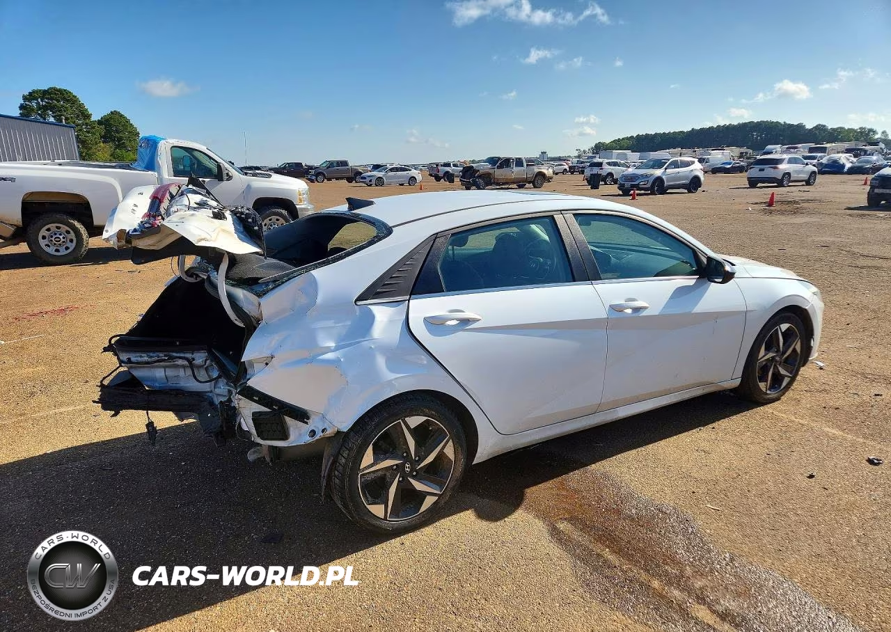 2021 Hyundai Elantra Sel VIN:5NPLN4AG3MH019992 - 3
