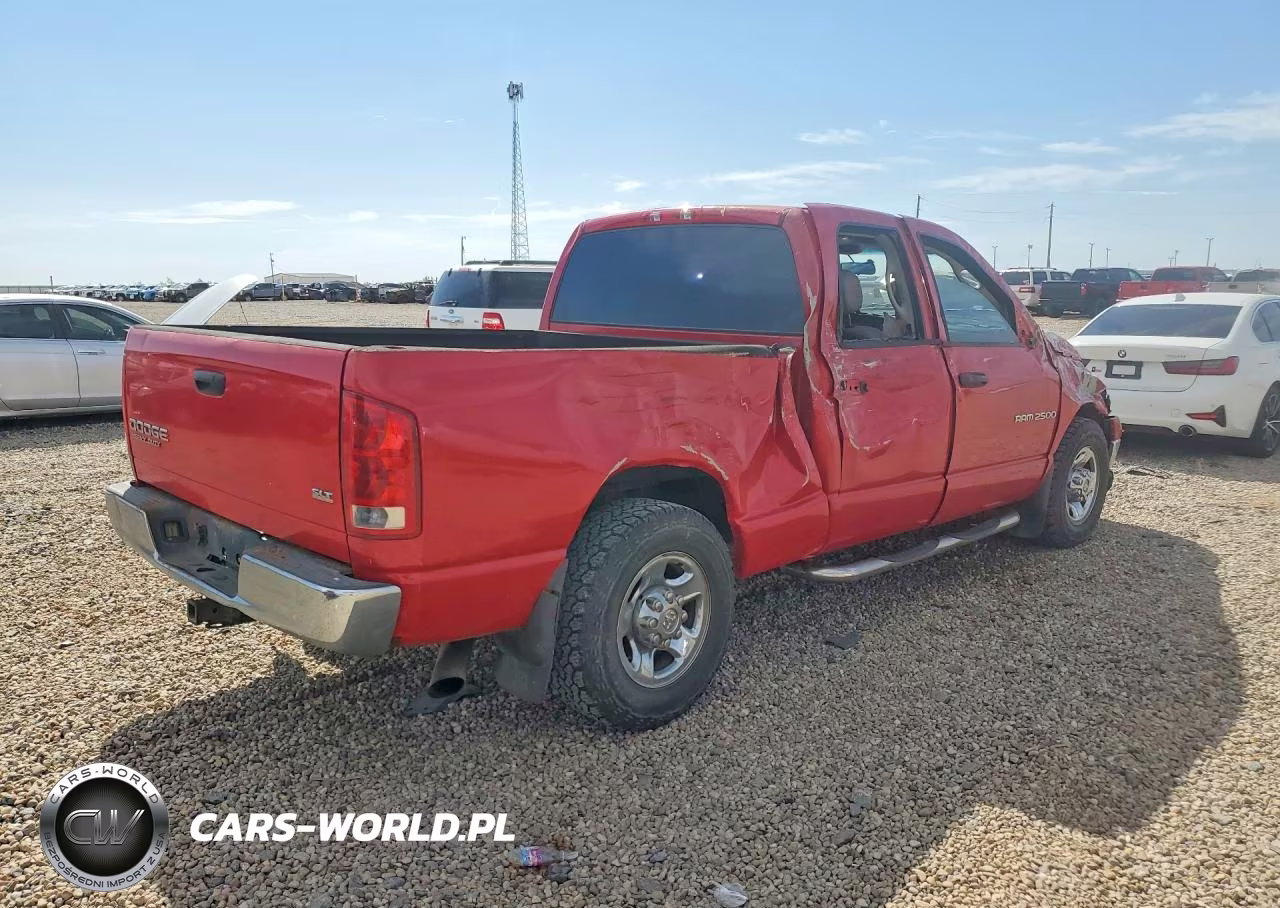 2003 Dodge Ram 2500 St VIN:3D7KA28C53G849742 - 3