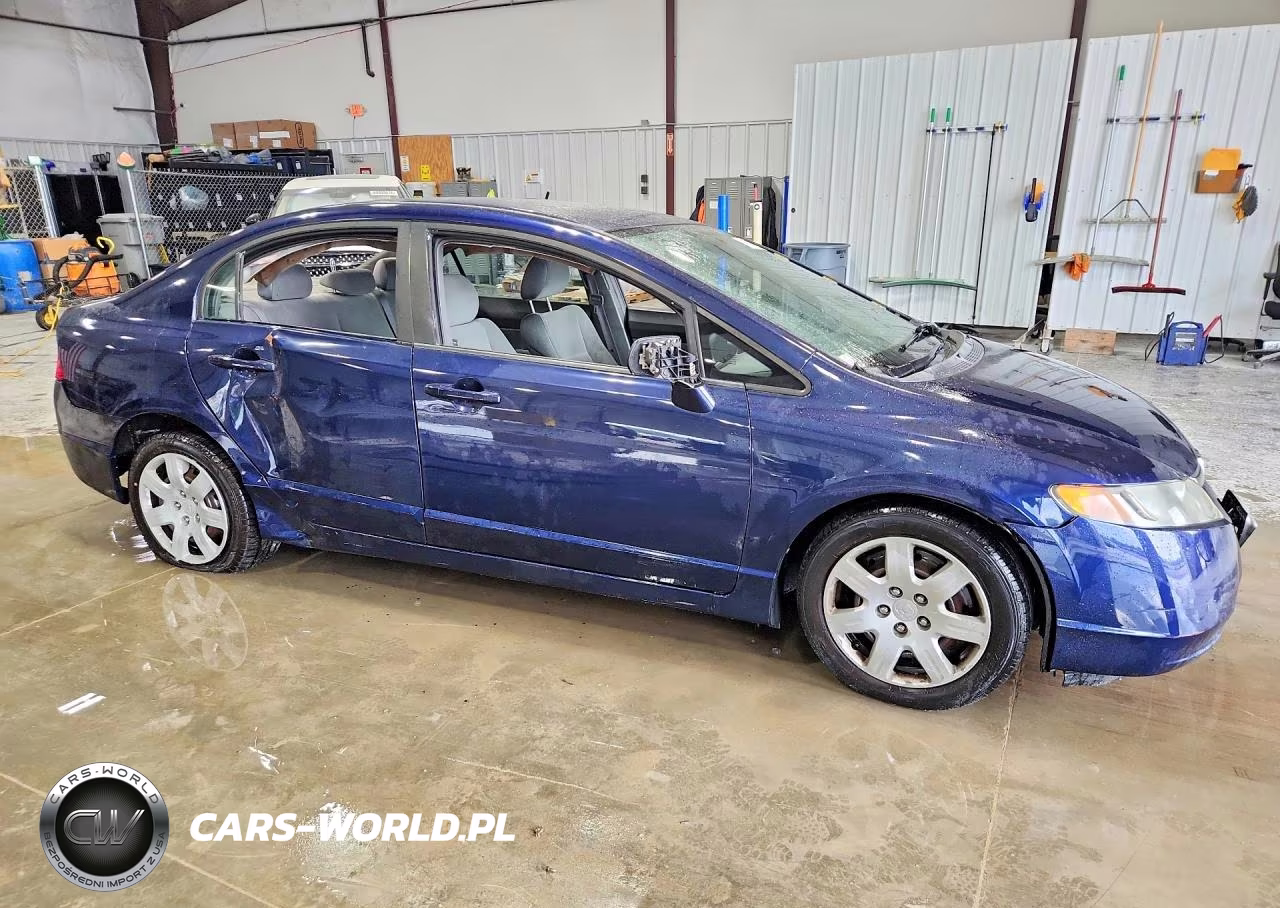 2008 Honda Civic Lx VIN:1HGFA16568L049098 - 4