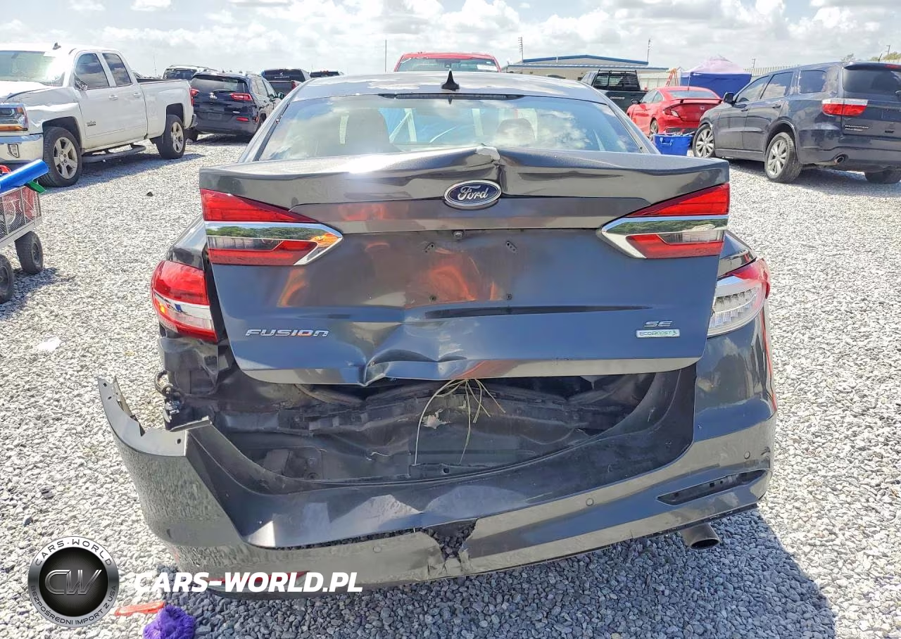 2020 Ford Fusion Se VIN:3FA6P0HD3LR111245 - 6