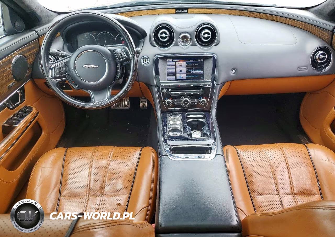 2014 Jaguar Xjl Supercharged VIN:SAJWA2GT3EMV66206 - 8