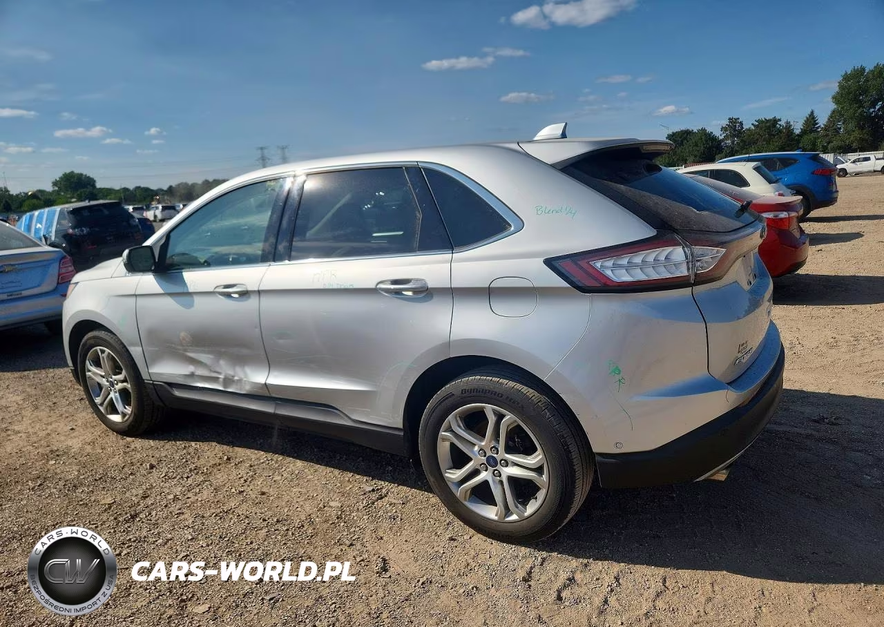 2015 Ford Edge Titanium VIN:2FMPK4K95FBB30497 - 2