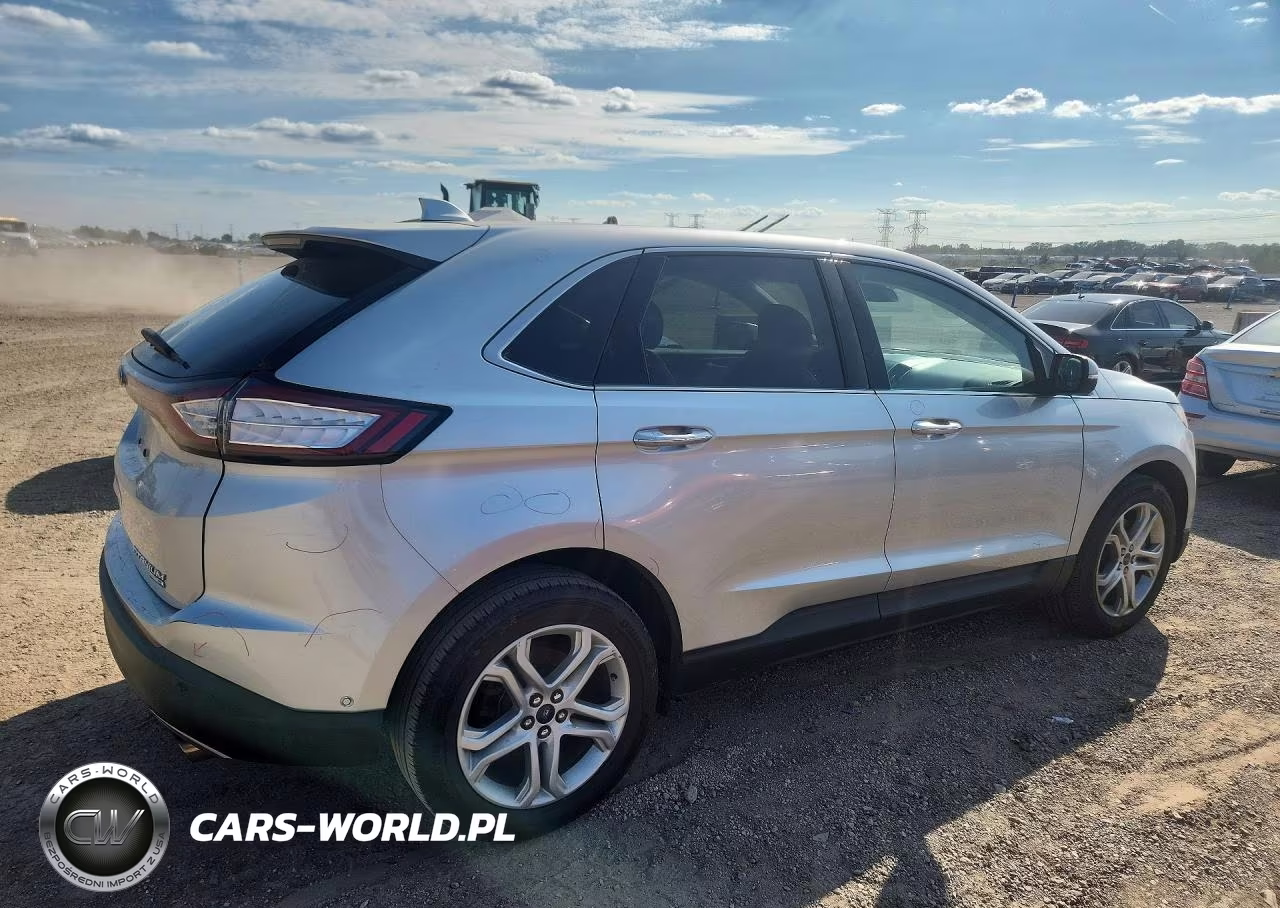 2015 Ford Edge Titanium VIN:2FMPK4K95FBB30497 - 3