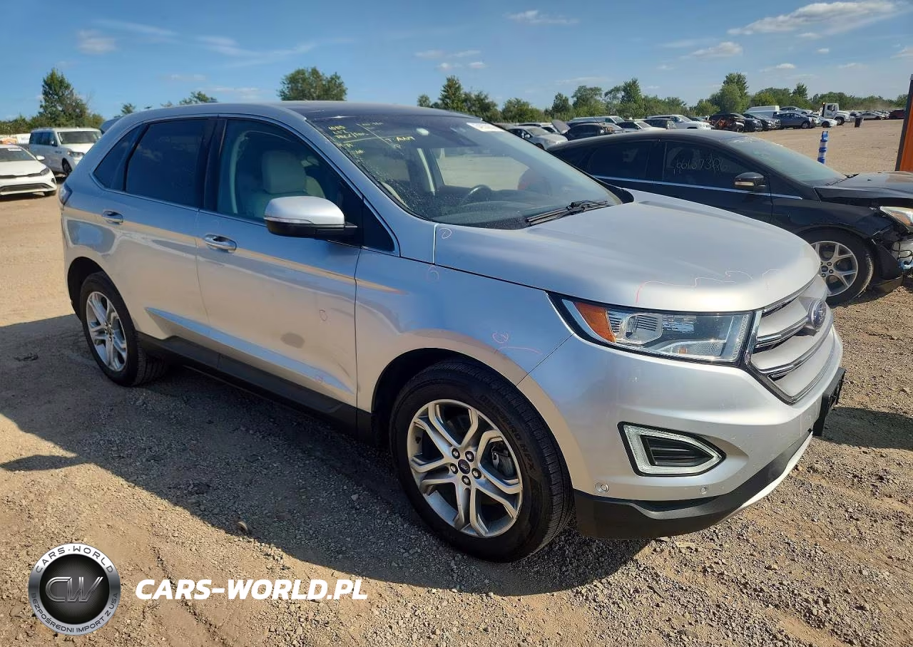 2015 Ford Edge Titanium VIN:2FMPK4K95FBB30497 - 4