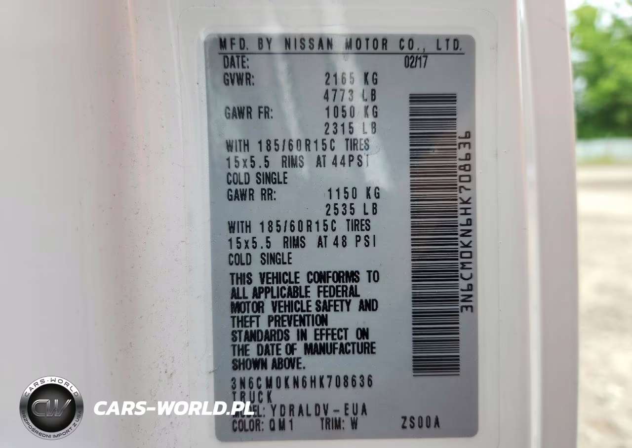 2017 Nissan Nv200 S VIN:3N6CM0KN6HK708636 - 13