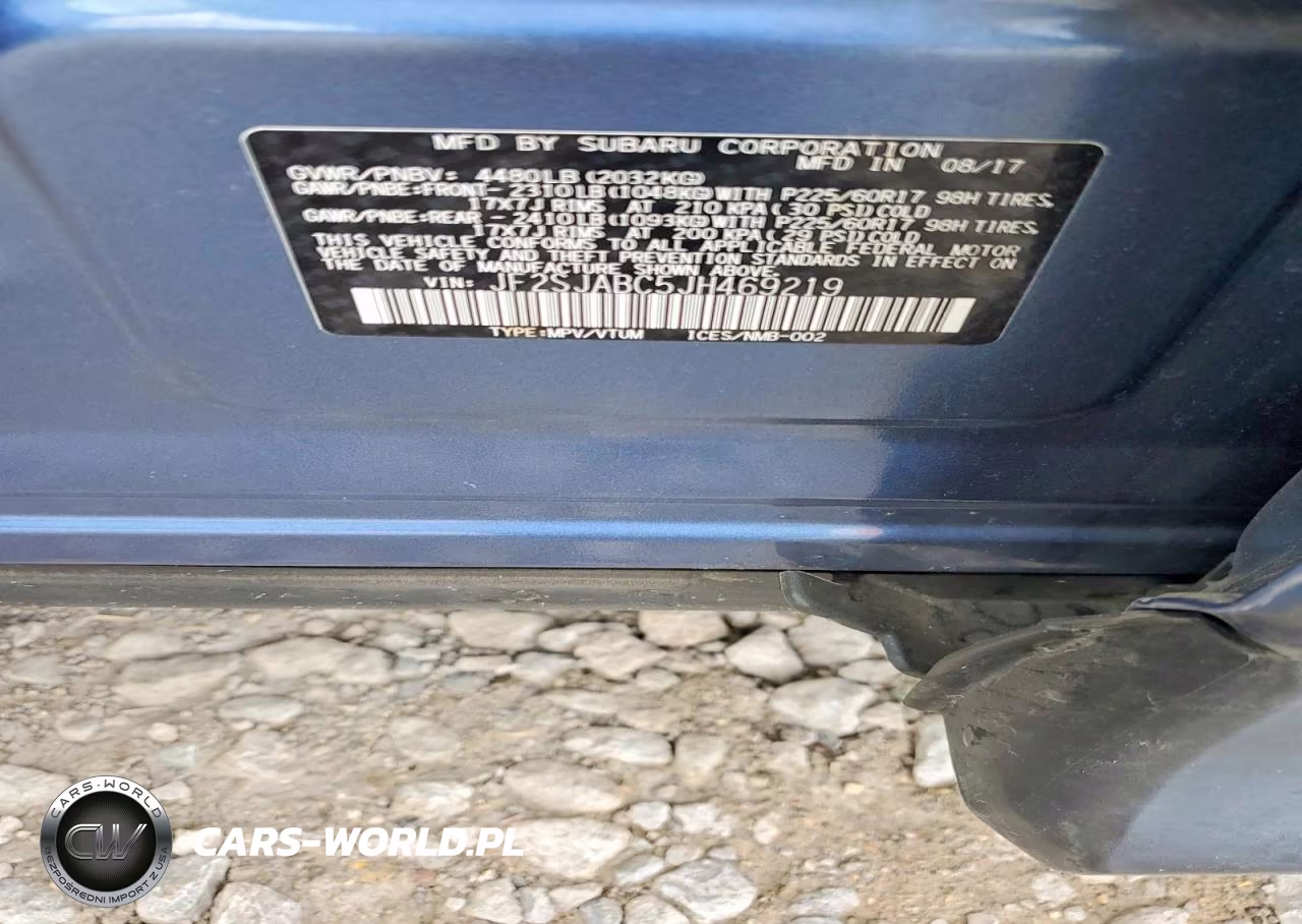 2018 Subaru Forester 2.5I VIN:JF2SJABC5JH469219 - 12