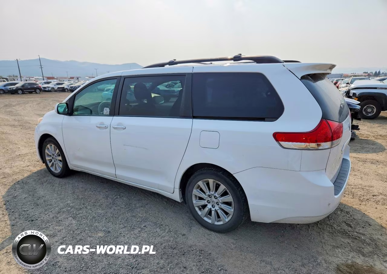 2013 Toyota Sienna Xle 7-Passenger VIN:5TDDK3DC9DS066647 - 2