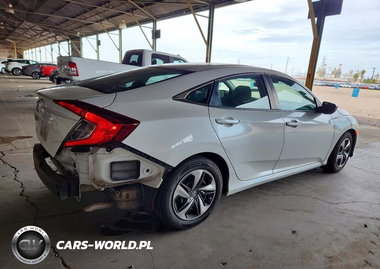 2020 Honda Civic Lx VIN:2HGFC2F69LH563428 - 3