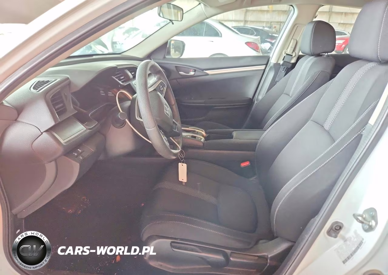 2020 Honda Civic Lx VIN:2HGFC2F69LH563428 - 7