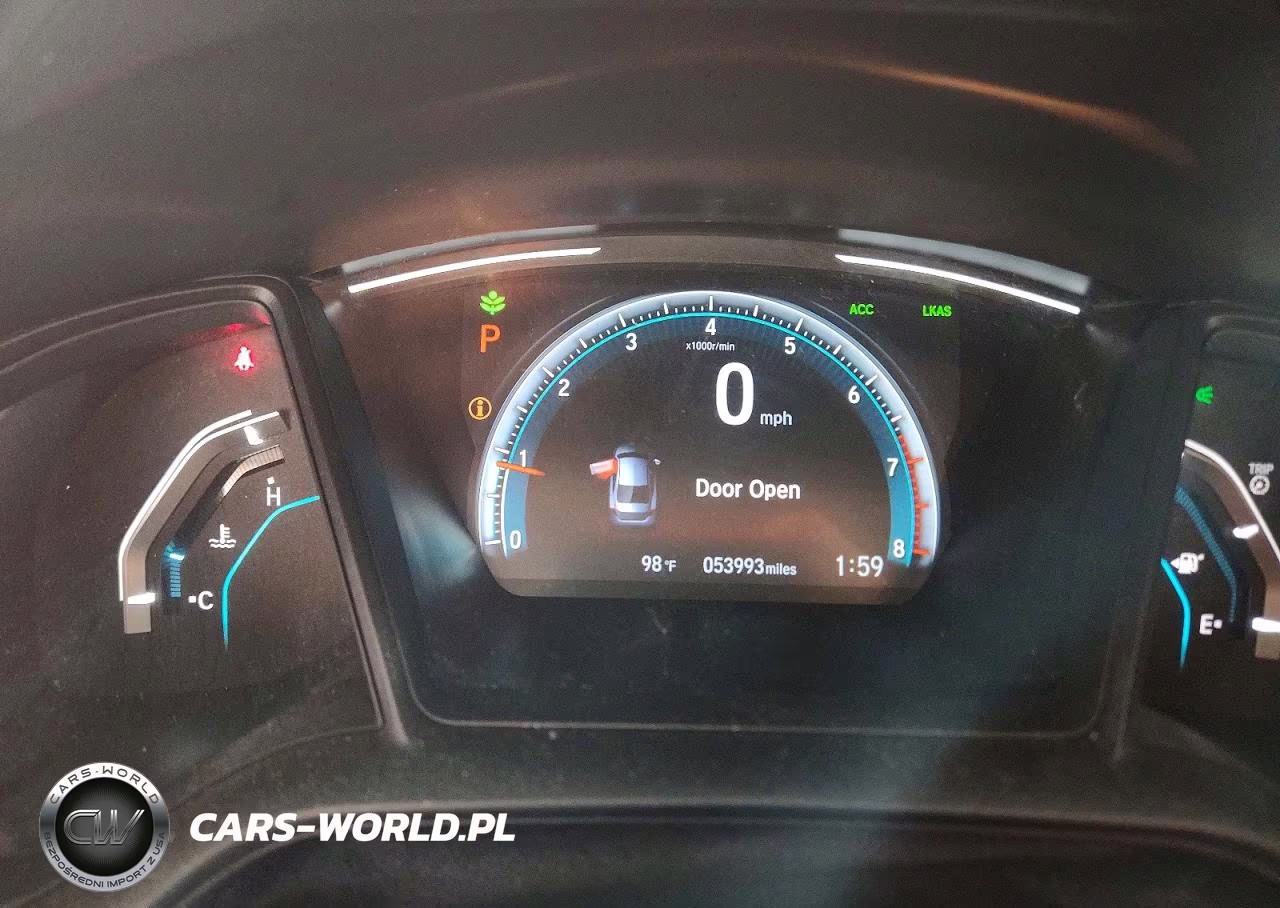 2020 Honda Civic Lx VIN:2HGFC2F69LH563428 - 9