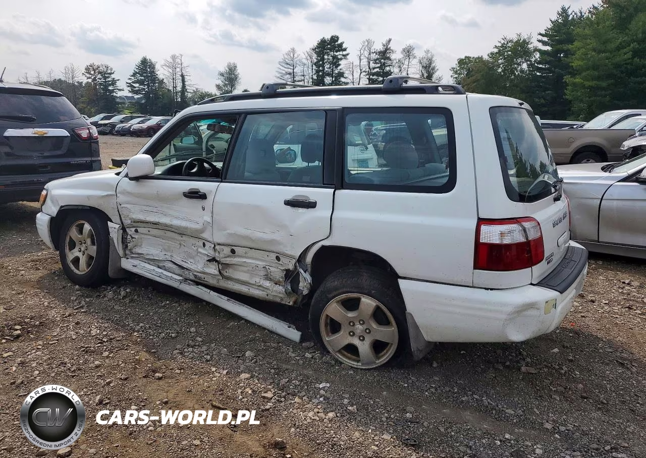 2002 Subaru Forester S VIN:JF1SF65602H756848 - 2