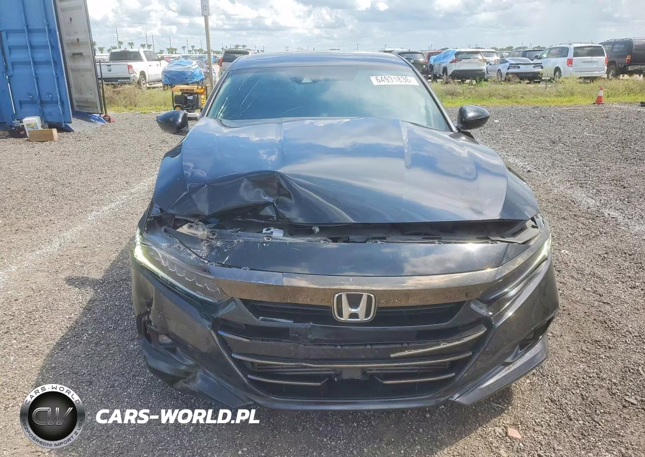 2022 Honda Accord Sport VIN:1HGCV1F34NA051588 - 5