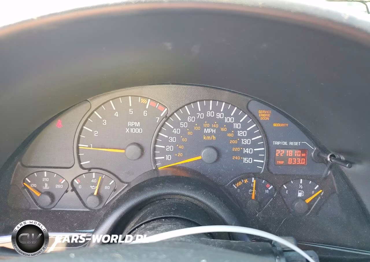 2000 Pontiac Firebird Formula VIN:2G2FV22G6Y2164420 - 9