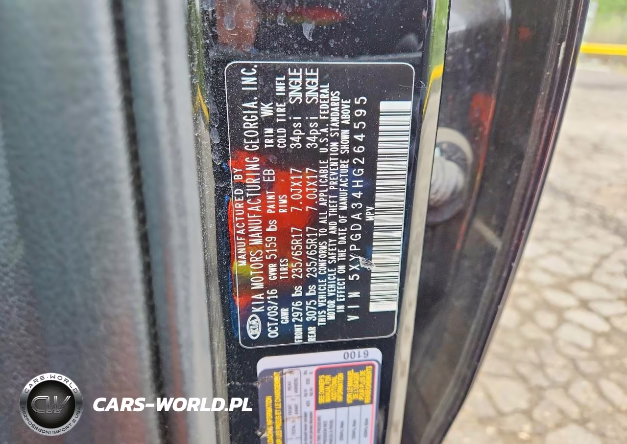 2017 Kia Sorento Lx VIN:5XYPGDA34HG264595 - 13