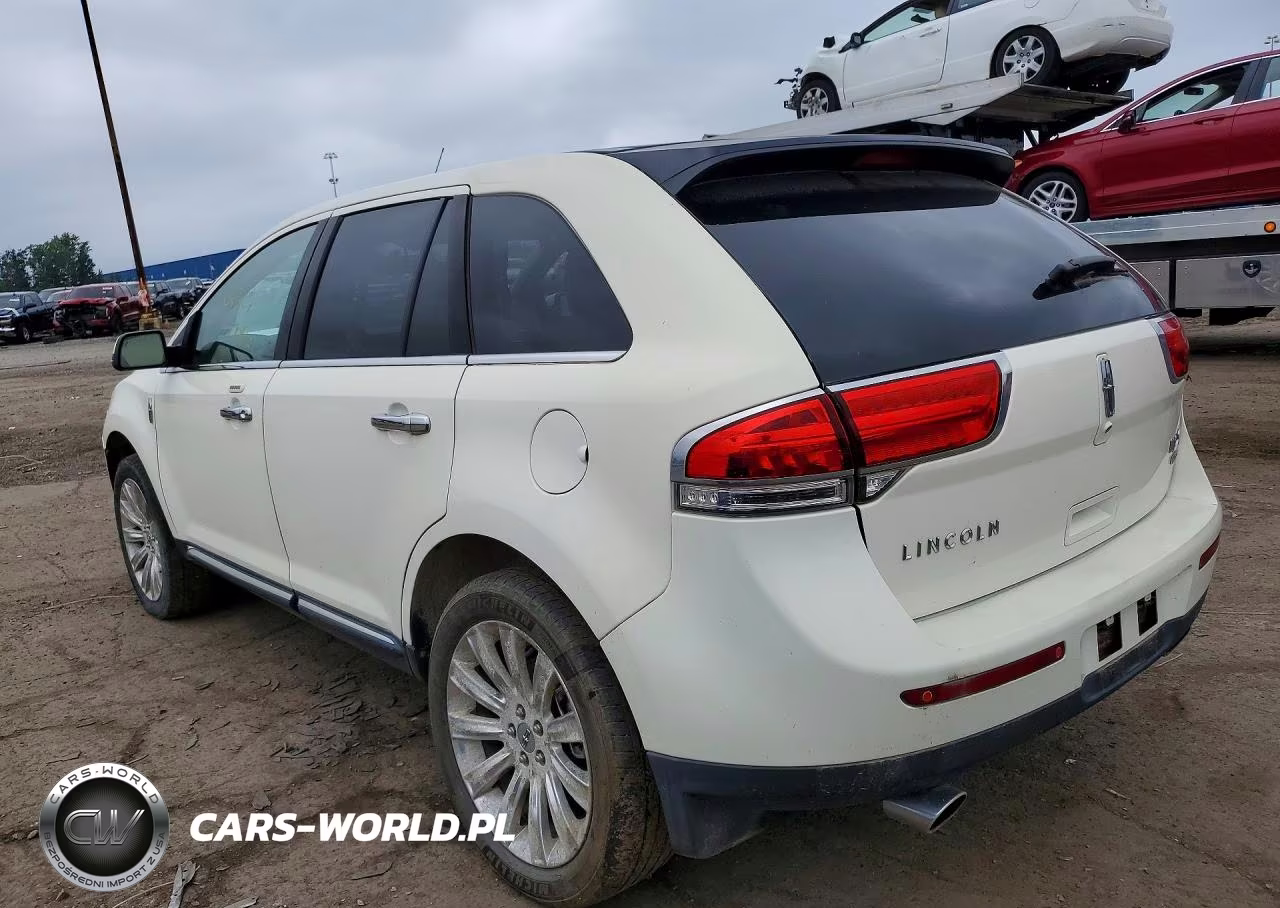 2012 Lincoln Mkx VIN:2LMDJ8JK6CBL06538 - 2