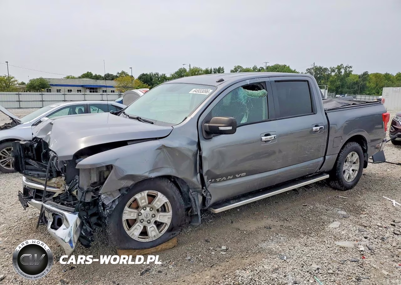 2019 Nissan Titan Sv VIN:1N6AA1EJ6KN529173 - 1