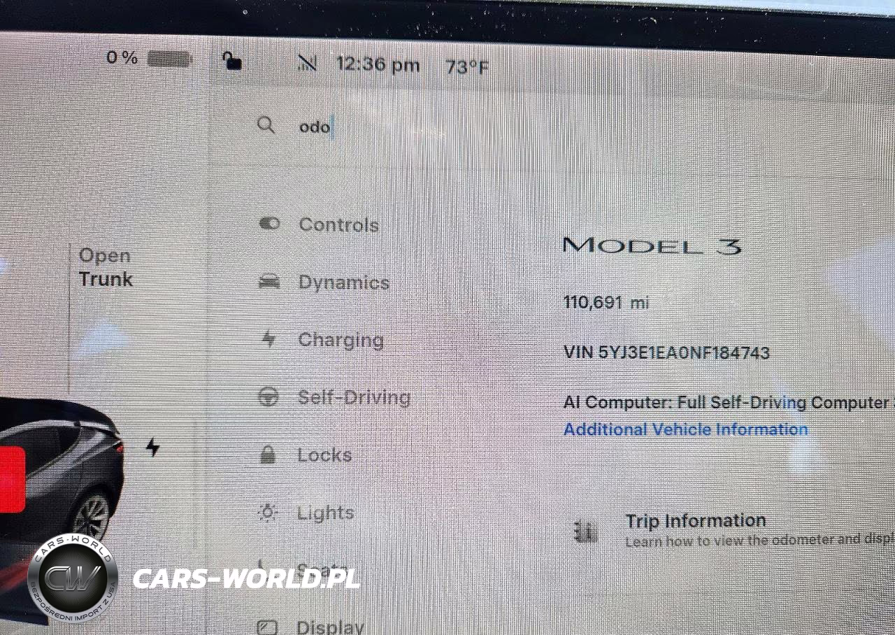 2022 Tesla Model 3 VIN:5YJ3E1EA0NF184743 - 9