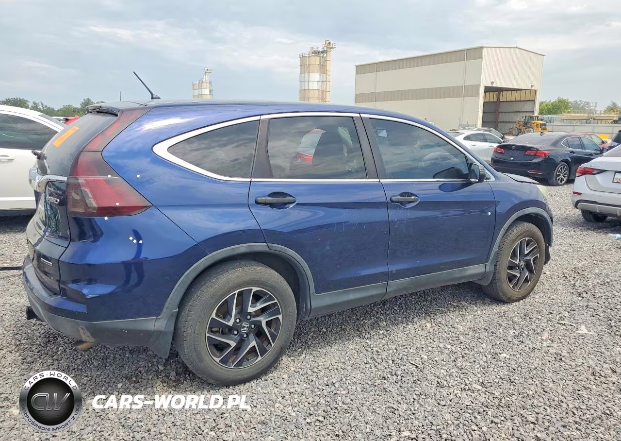 2016 Honda Cr-V Se VIN:5J6RM4H49GL028182 - 3