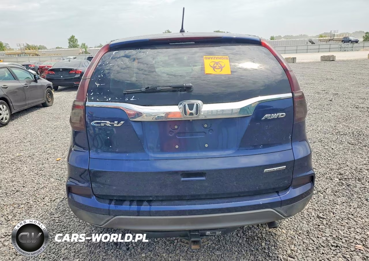 2016 Honda Cr-V Se VIN:5J6RM4H49GL028182 - 6