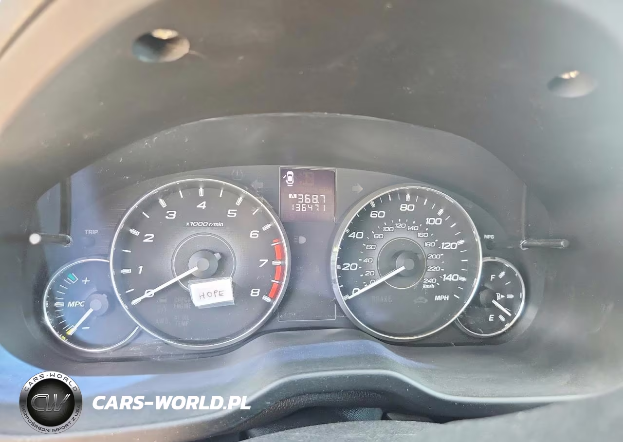 2012 Subaru Outback 2.5I Premium VIN:4S4BRBCC1C3284947 - 9