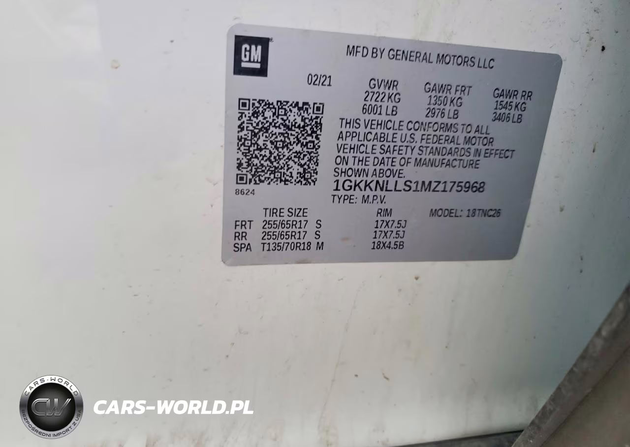 2021 GMC Acadia At4 VIN:1GKKNLLS1MZ175968 - 14