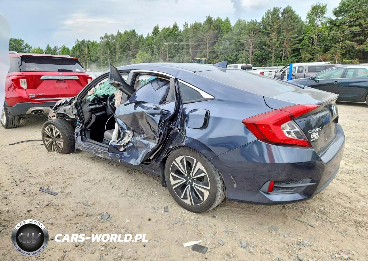 2018 Honda Civic Exl VIN:JHMFC1F73JX025302 - 2