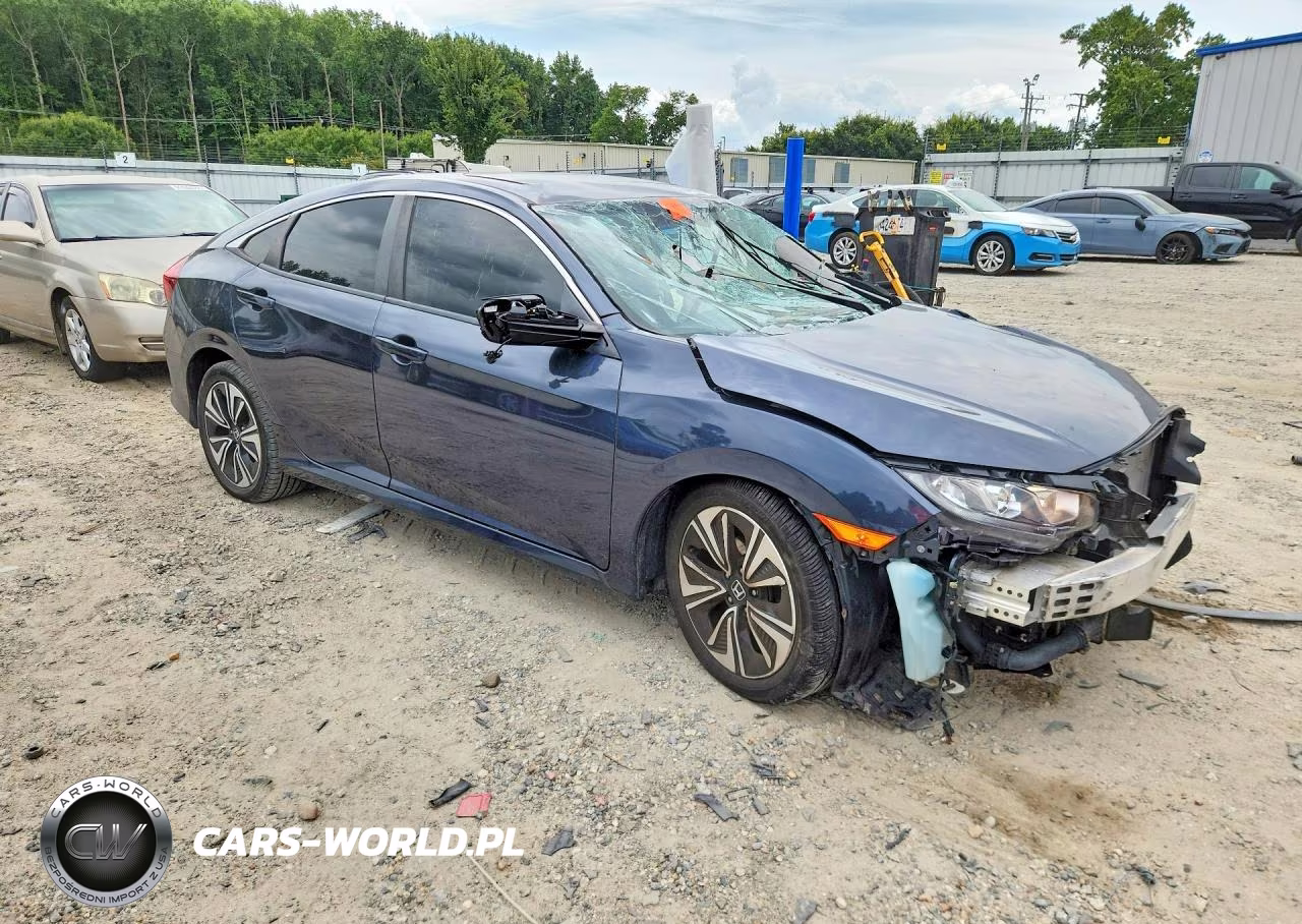 2018 Honda Civic Exl VIN:JHMFC1F73JX025302 - 4