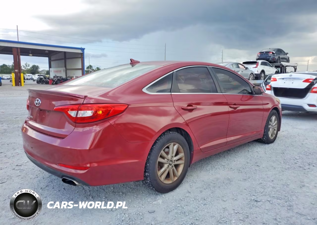 2016 Hyundai Sonata Se VIN:5NPE24AF0GH334195 - 3