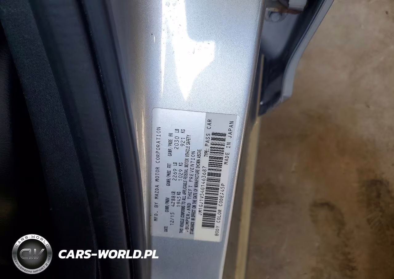 2016 Mazda 6 Touring VIN:JM1GJ1V54G1463687 - 12