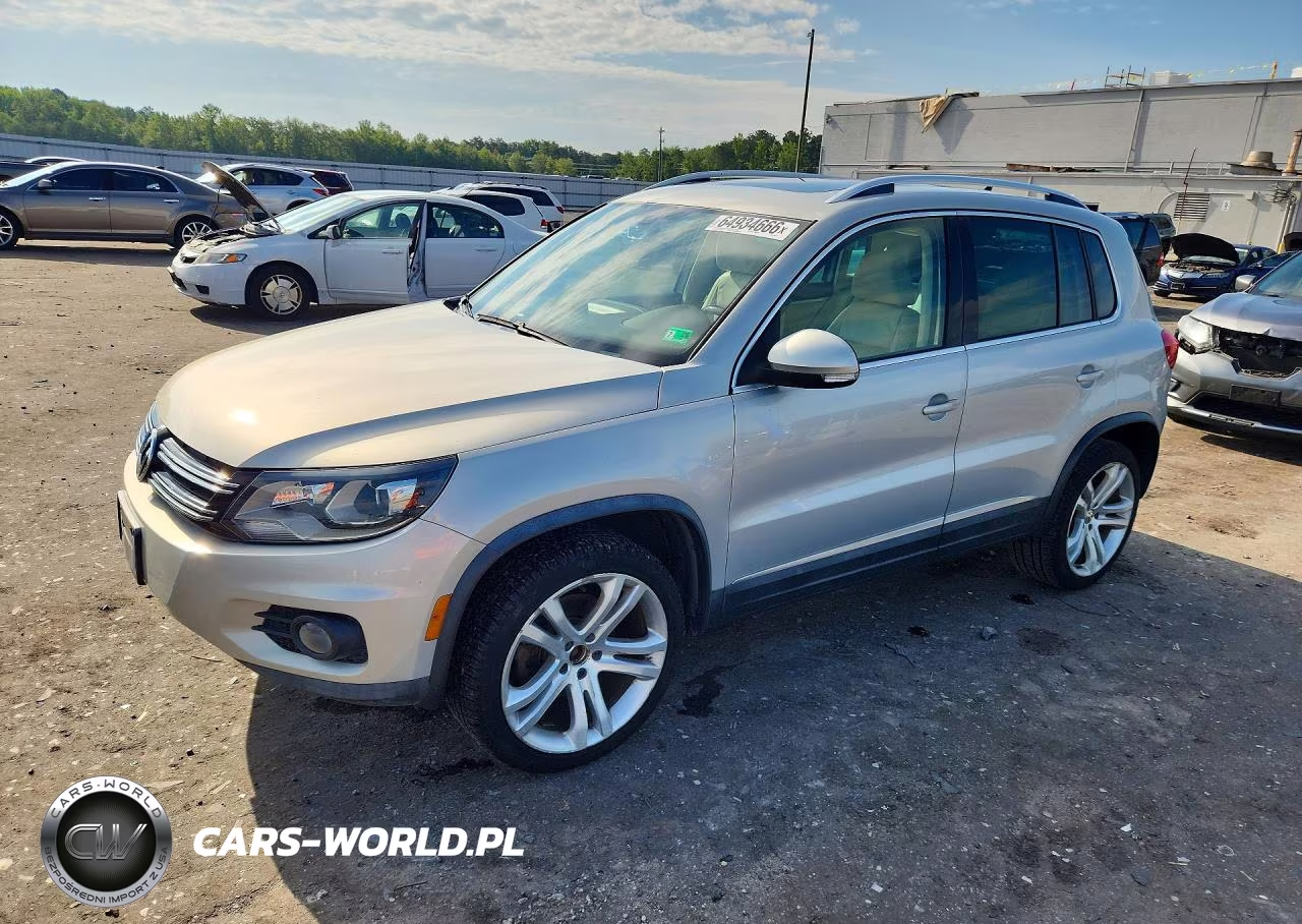 2012 Volkswagen Tiguan S VIN:WVGAV7AXXCW609779 - 1