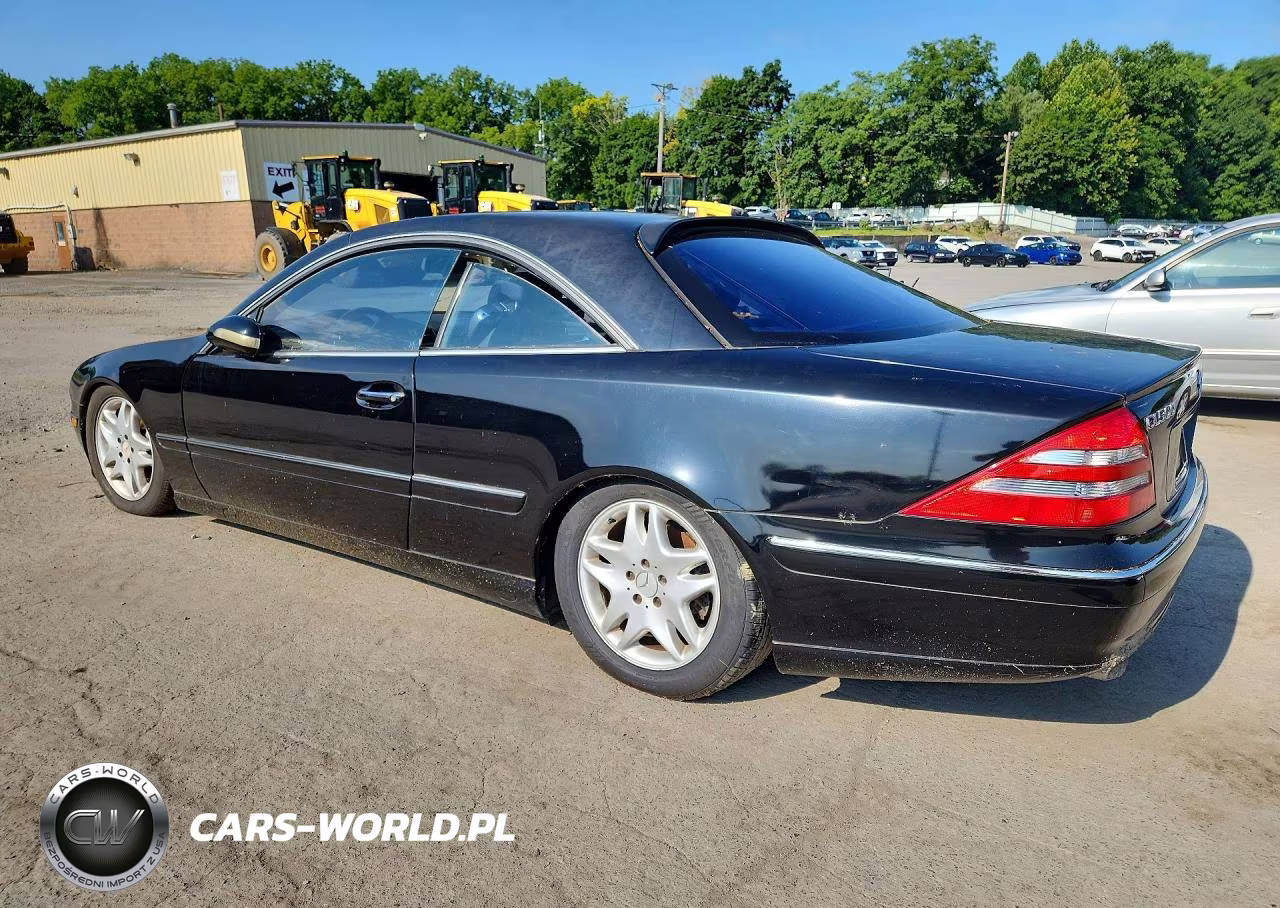 2002 Mercedes-Benz Cl 500 VIN:WDBPJ75J22A028786 - 2