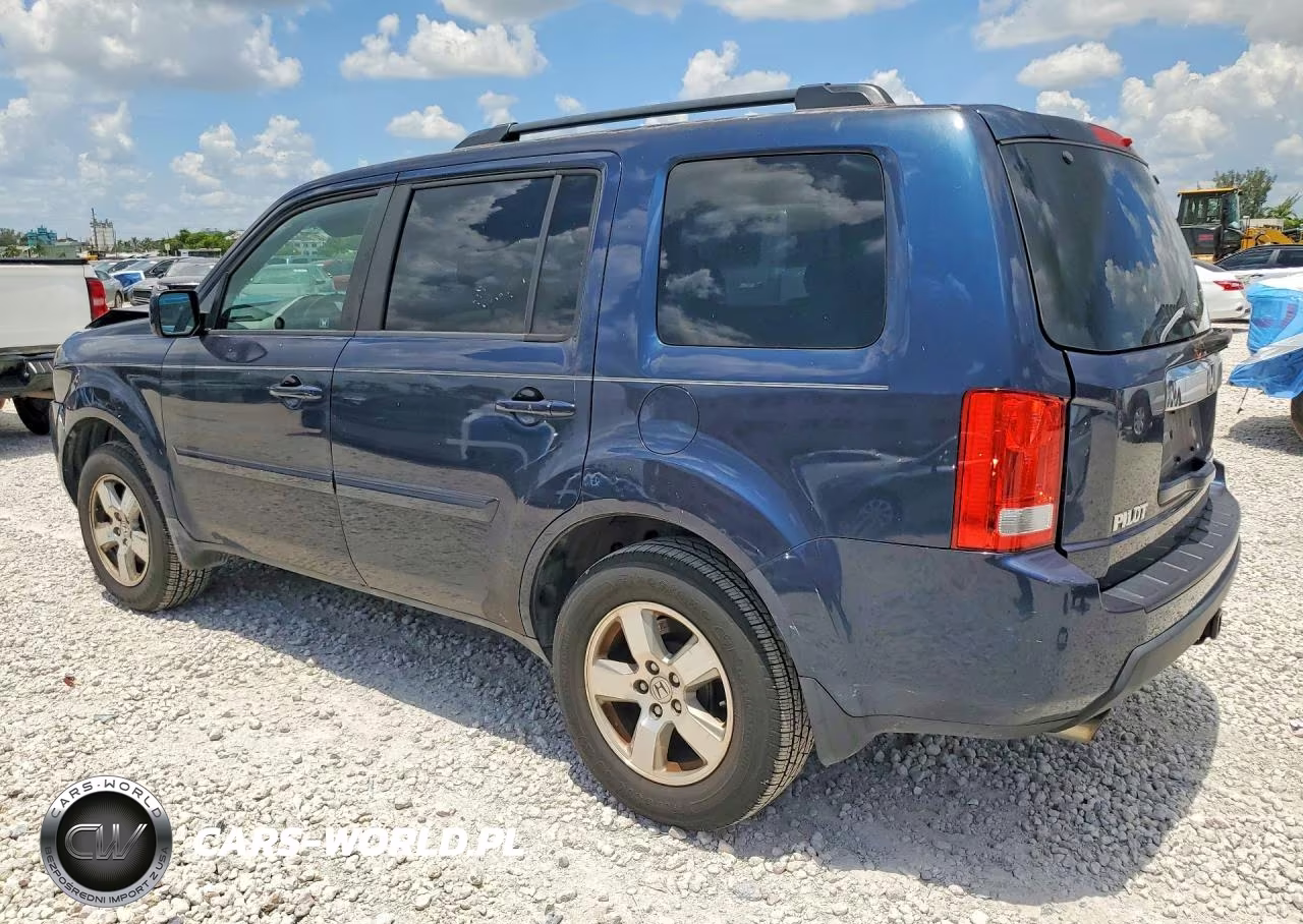 2011 Honda Pilot Exl VIN:5FNYF3H60BB037355 - 2