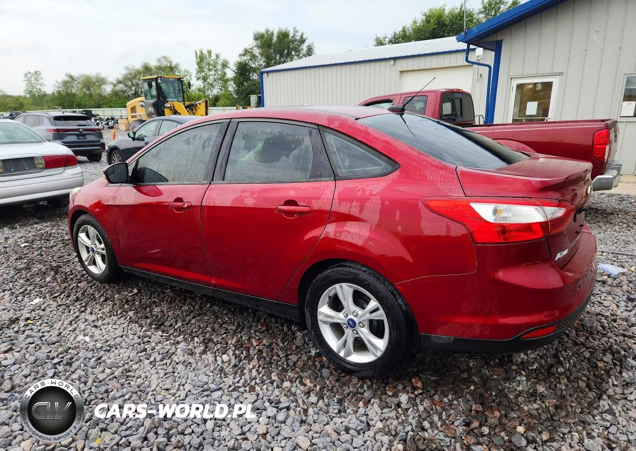 2014 Ford Focus Se VIN:1FADP3F22EL160321 - 2