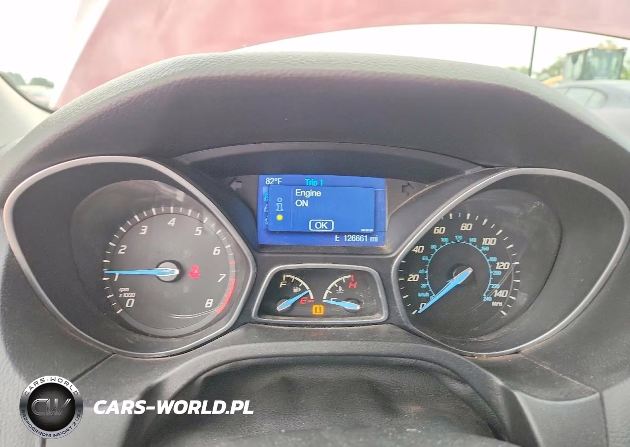 2014 Ford Focus Se VIN:1FADP3F22EL160321 - 9