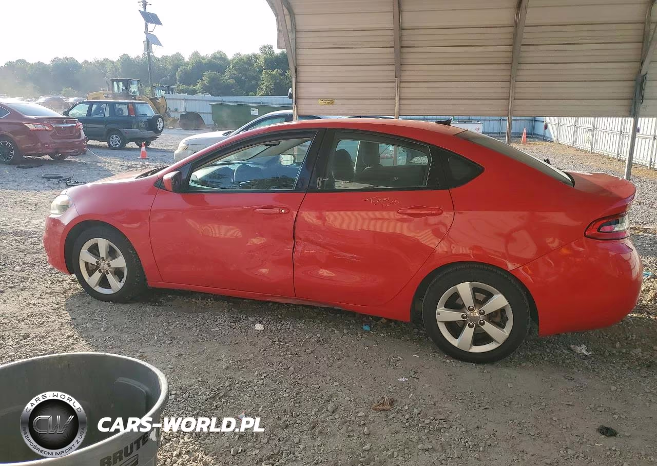 2016 Dodge Dart VIN:1C3CDFBB0GD629851 - 2