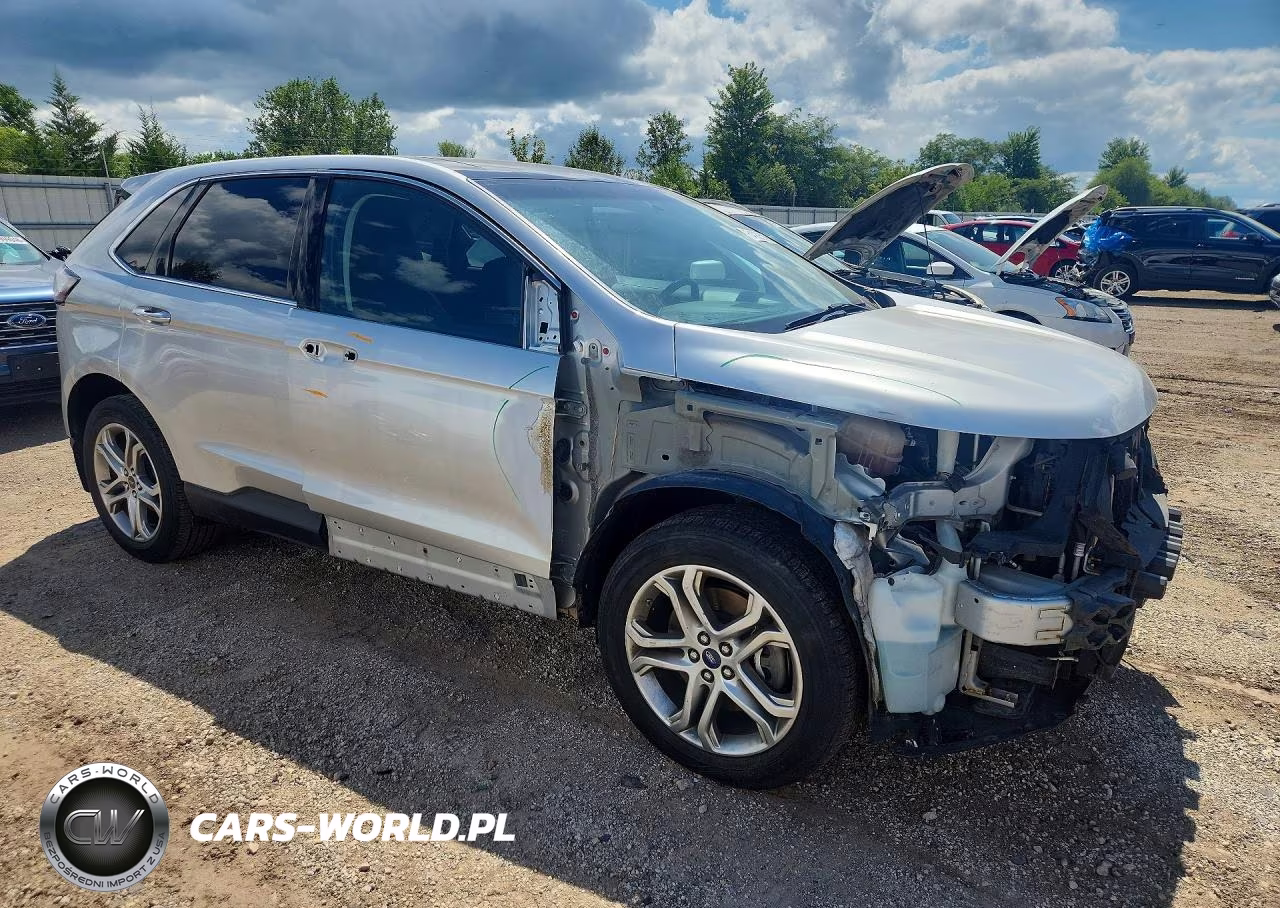 2016 Ford Edge Titanium VIN:2FMPK4K87GBB90581 - 4