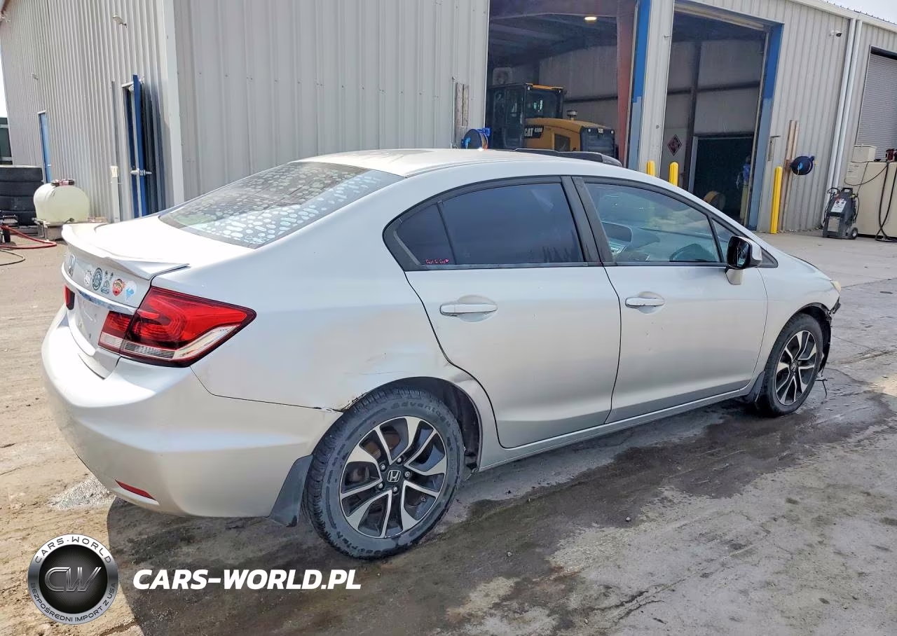 2013 Honda Civic Ex VIN:2HGFB2F89DH520374 - 3