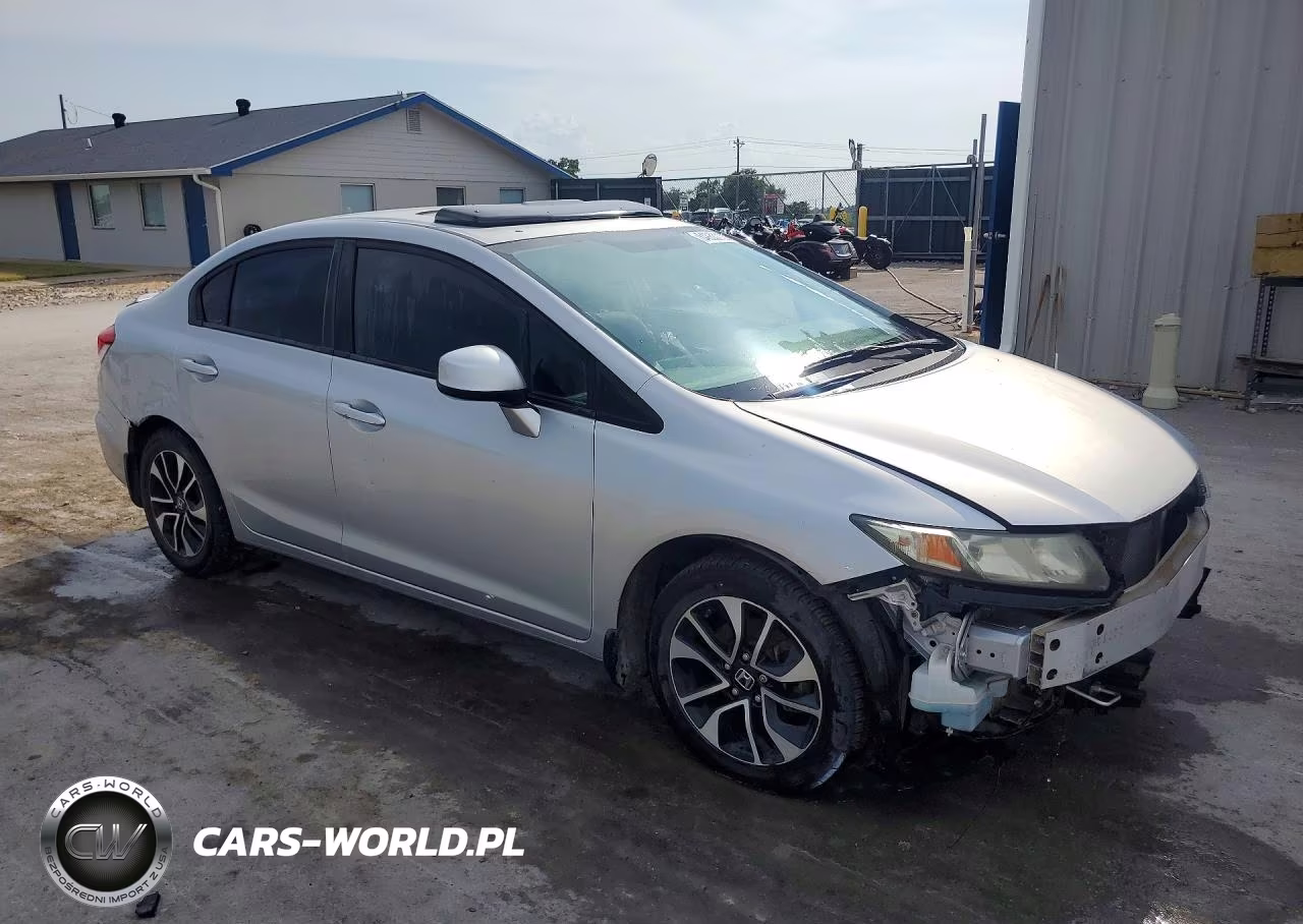 2013 Honda Civic Ex VIN:2HGFB2F89DH520374 - 4