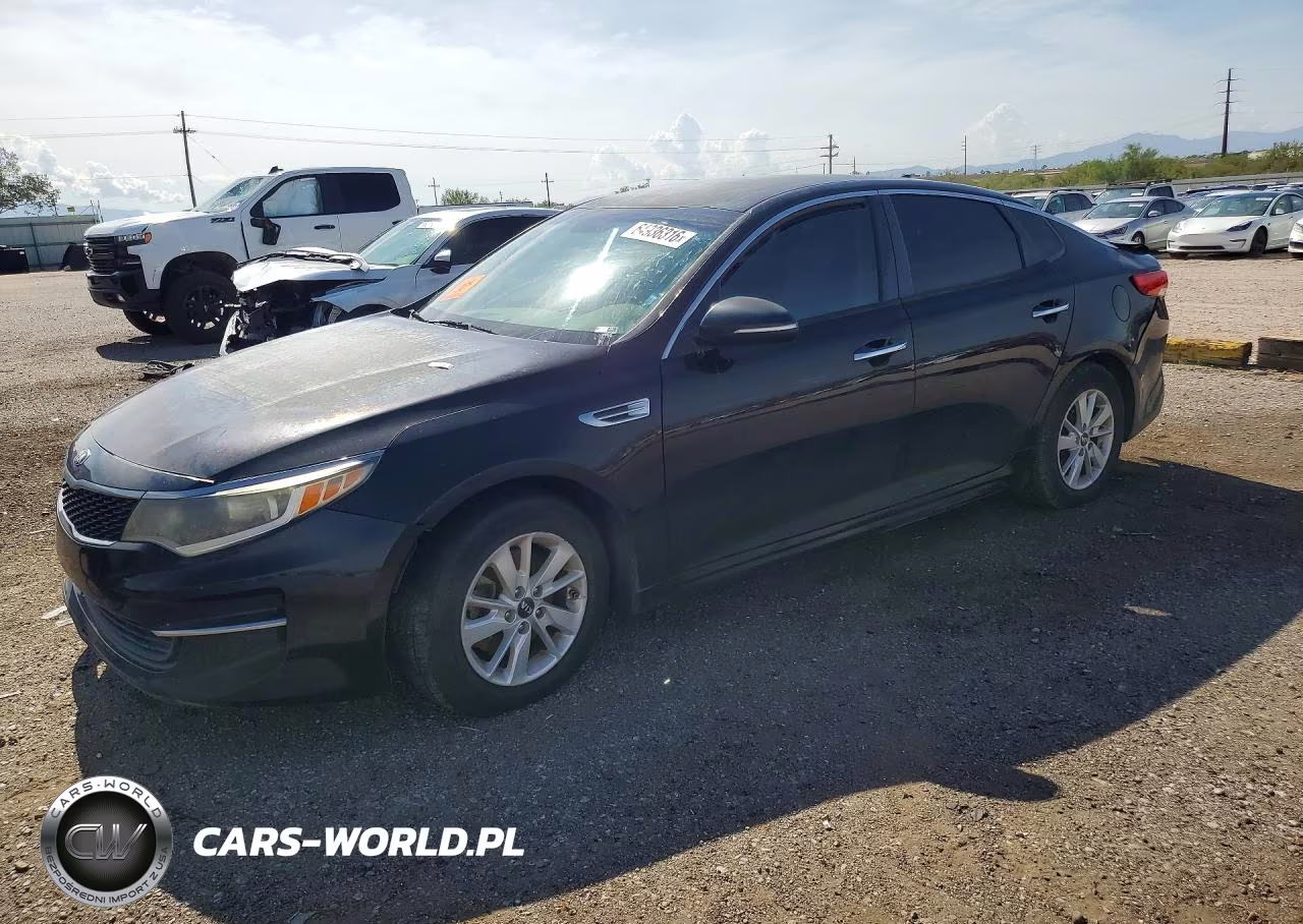 2016 Kia Optima Lx VIN:5XXGT4L3XGG105172 - 1