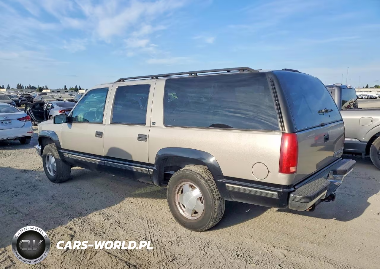 1998 Chevrolet Suburban K1500 VIN:1GNFK16R7WJ378326 - 2