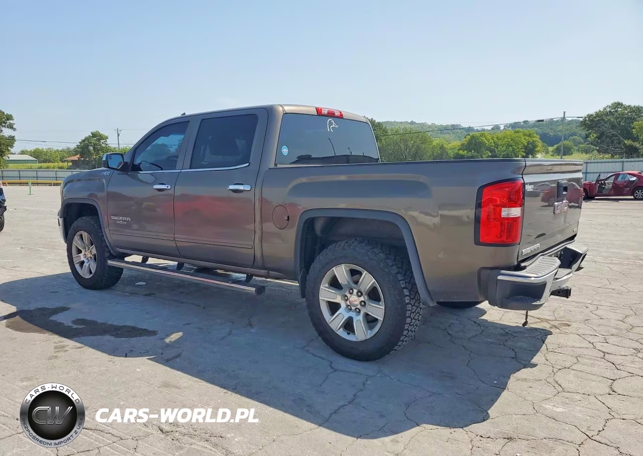 2015 GMC Sierra K1500 Sle VIN:3GTU2UEC1FG380590 - 2