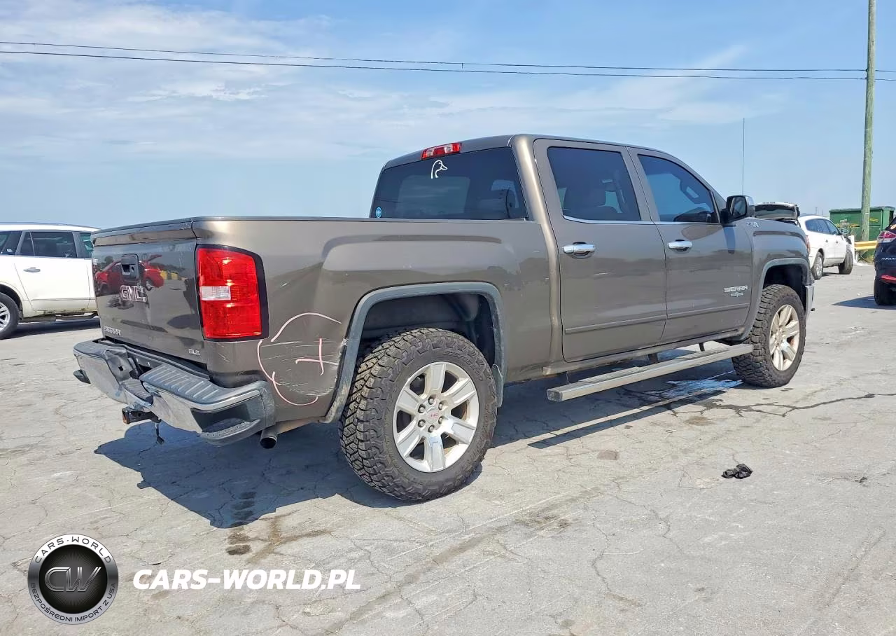 2015 GMC Sierra K1500 Sle VIN:3GTU2UEC1FG380590 - 3