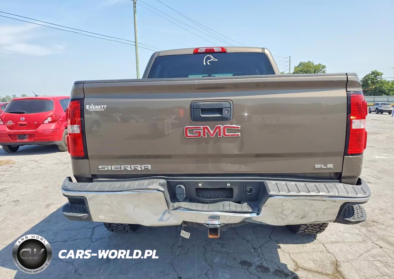 2015 GMC Sierra K1500 Sle VIN:3GTU2UEC1FG380590 - 6