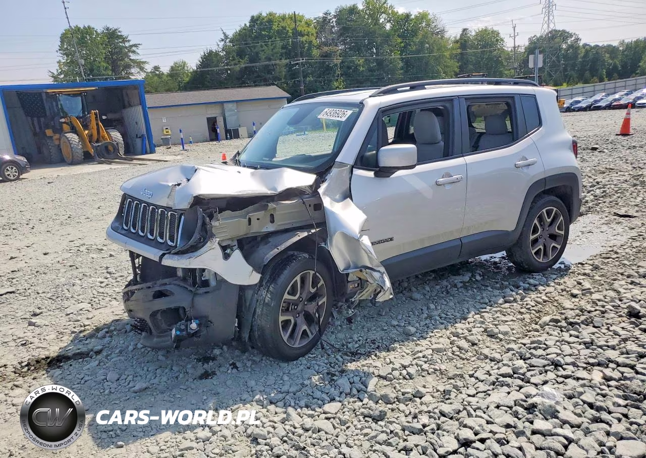 2016 Jeep Renegade Latitude VIN:ZACCJBBT4GPD75407 - 1
