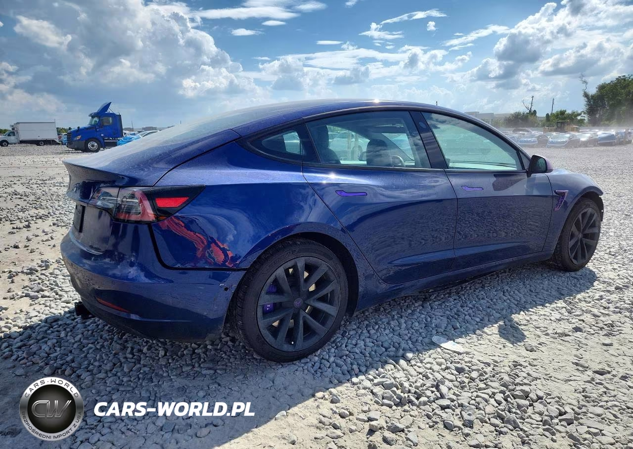 2022 Tesla Model 3 VIN:5YJ3E1EAXNF191828 - 3