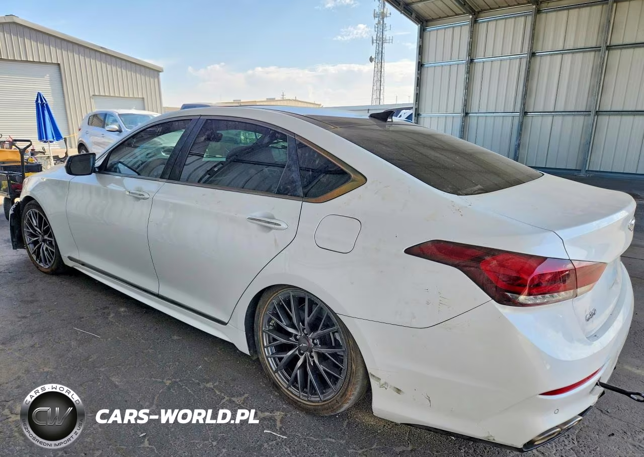 2018 Genesis G80 Sport VIN:KMHGN4JB7JU240787 - 2