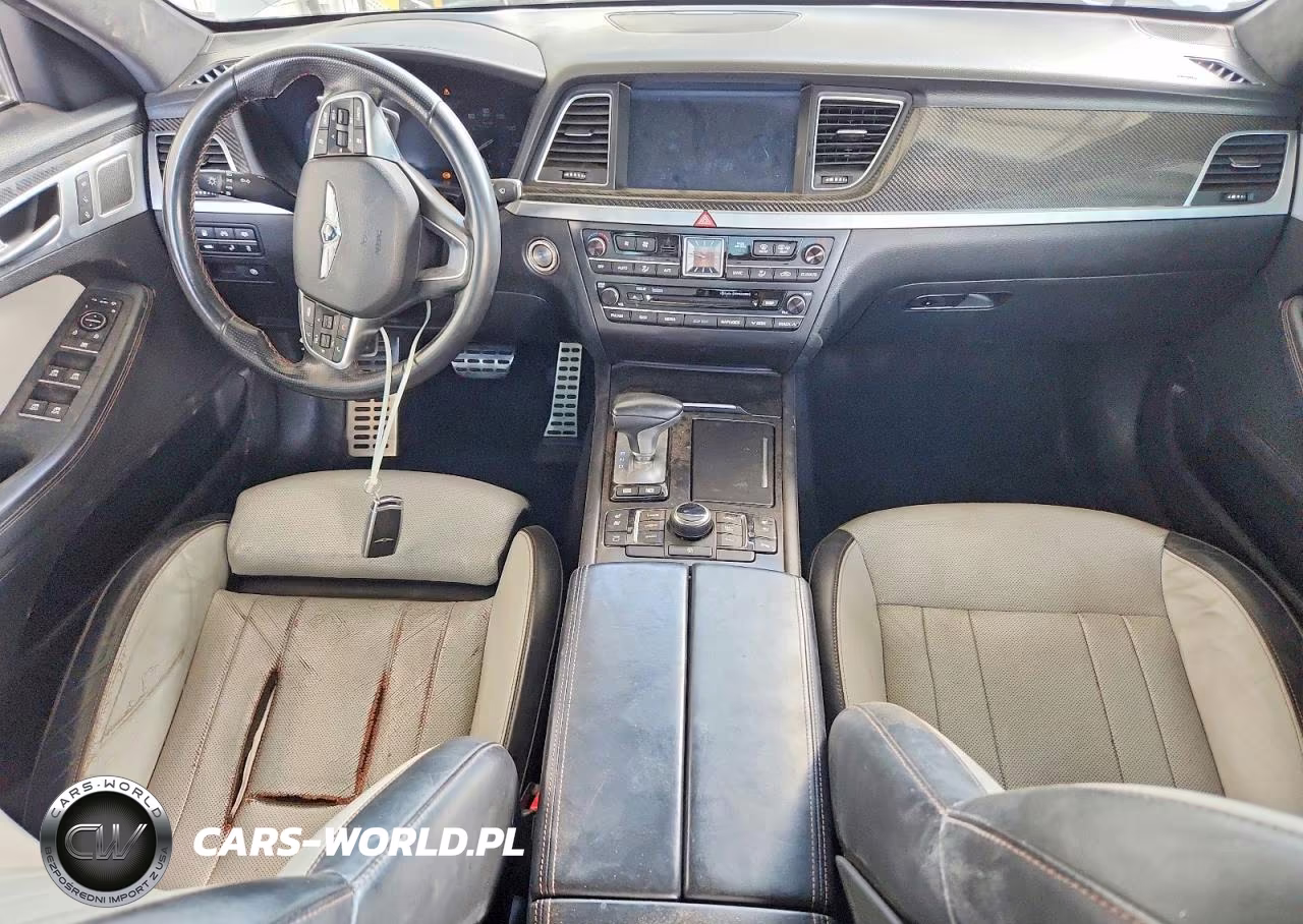 2018 Genesis G80 Sport VIN:KMHGN4JB7JU240787 - 8