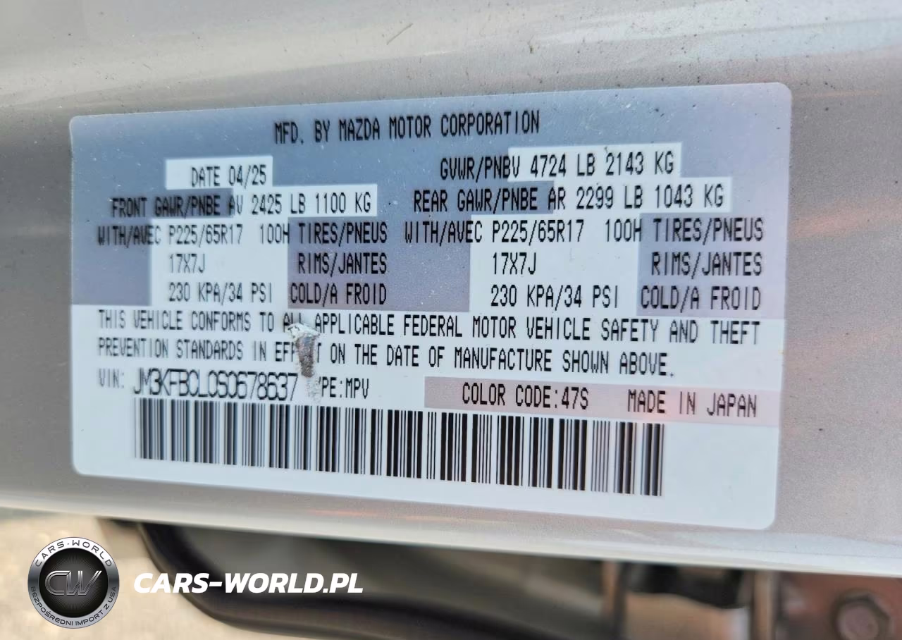 2025 Mazda Cx-5 Preferred VIN:JM3KFBCL0S0678637 - 13
