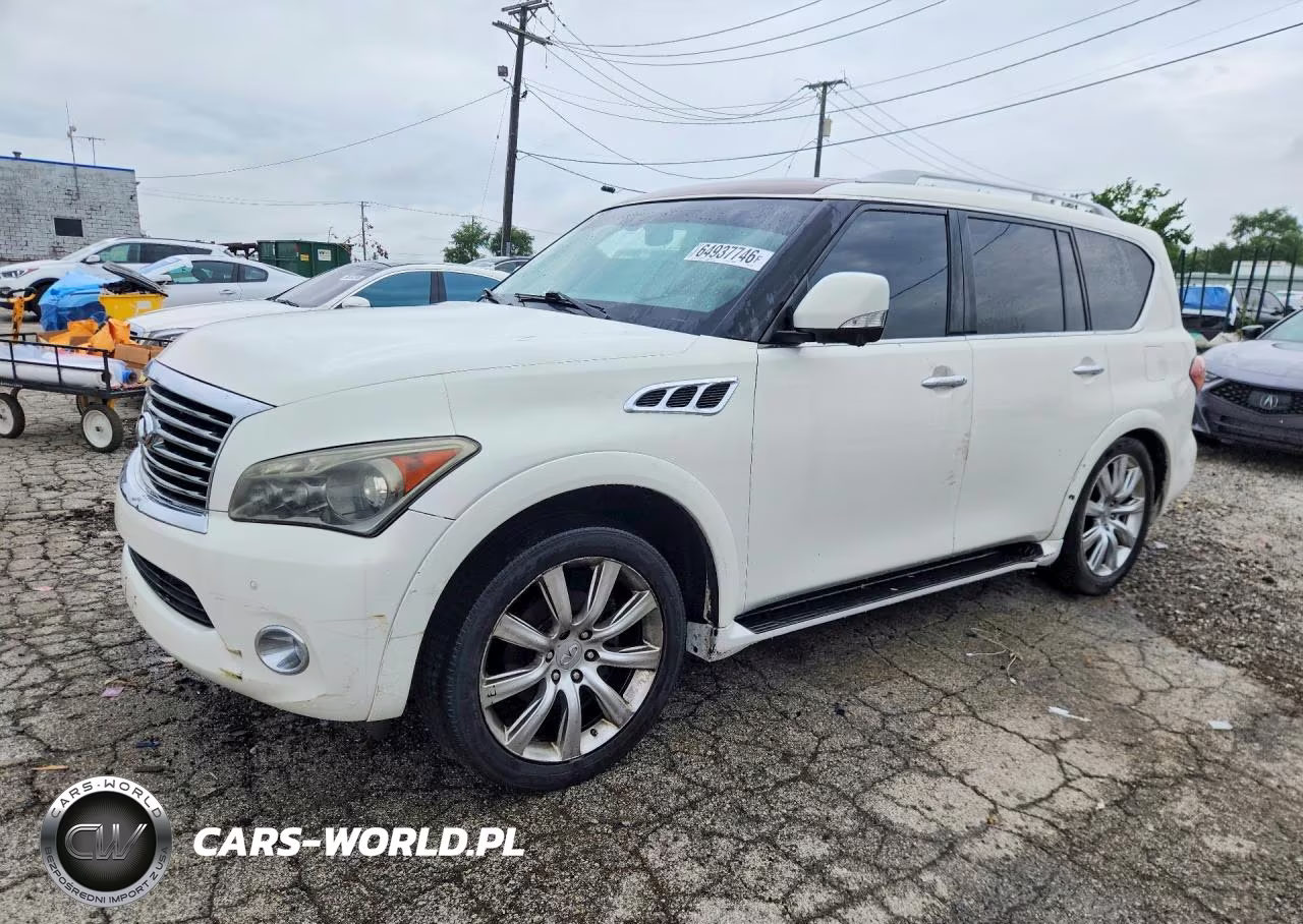 2012 Infiniti Qx56 VIN:JN8AZ2NE1C9015542 - 1